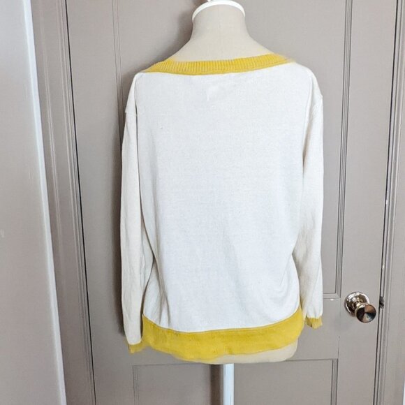 Retro Pin Up Rockabilly Academia Cardigan Floral Sweater Anthropologie Nick & Mo - Picture 5 of 10